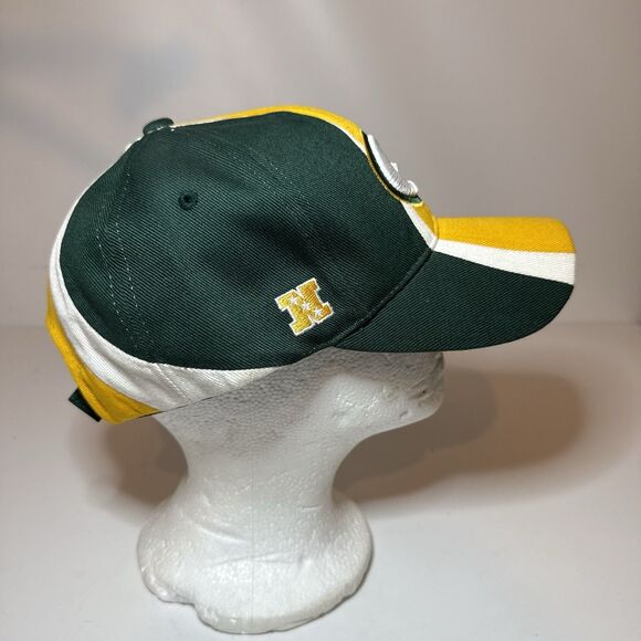 Reebok NFL Pro Line Green Bay Packers Hat Adjustable Closure Strap Back Green - Picture 4 of 6